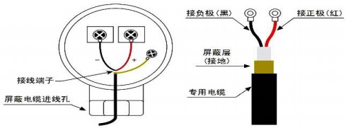 小口徑超聲波流量計(jì)探頭接線(xiàn)圖